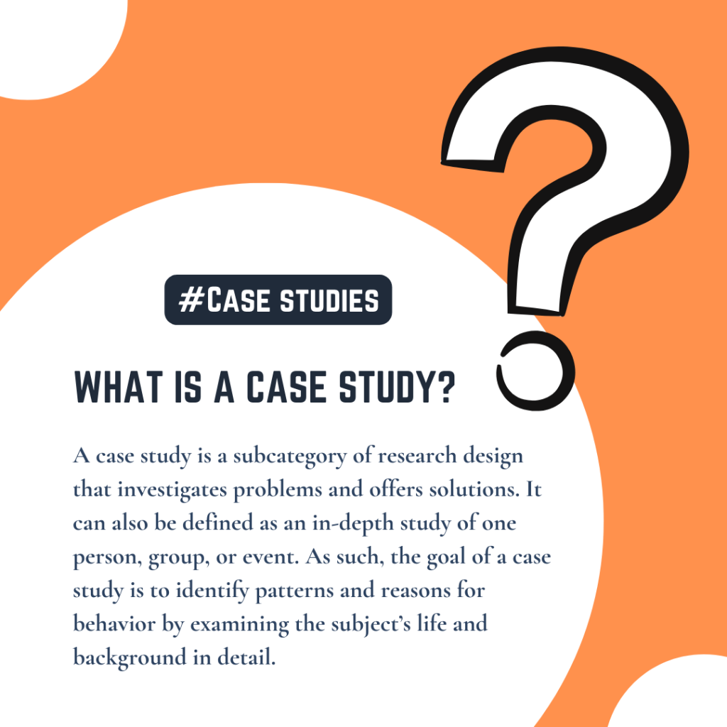 How to write a case study 