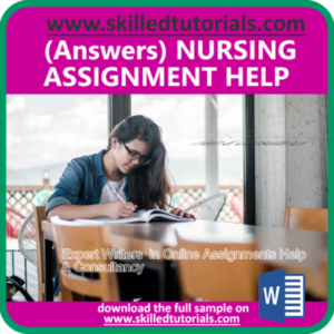 Best Nursing Assignment and Nursing Homework Help Service